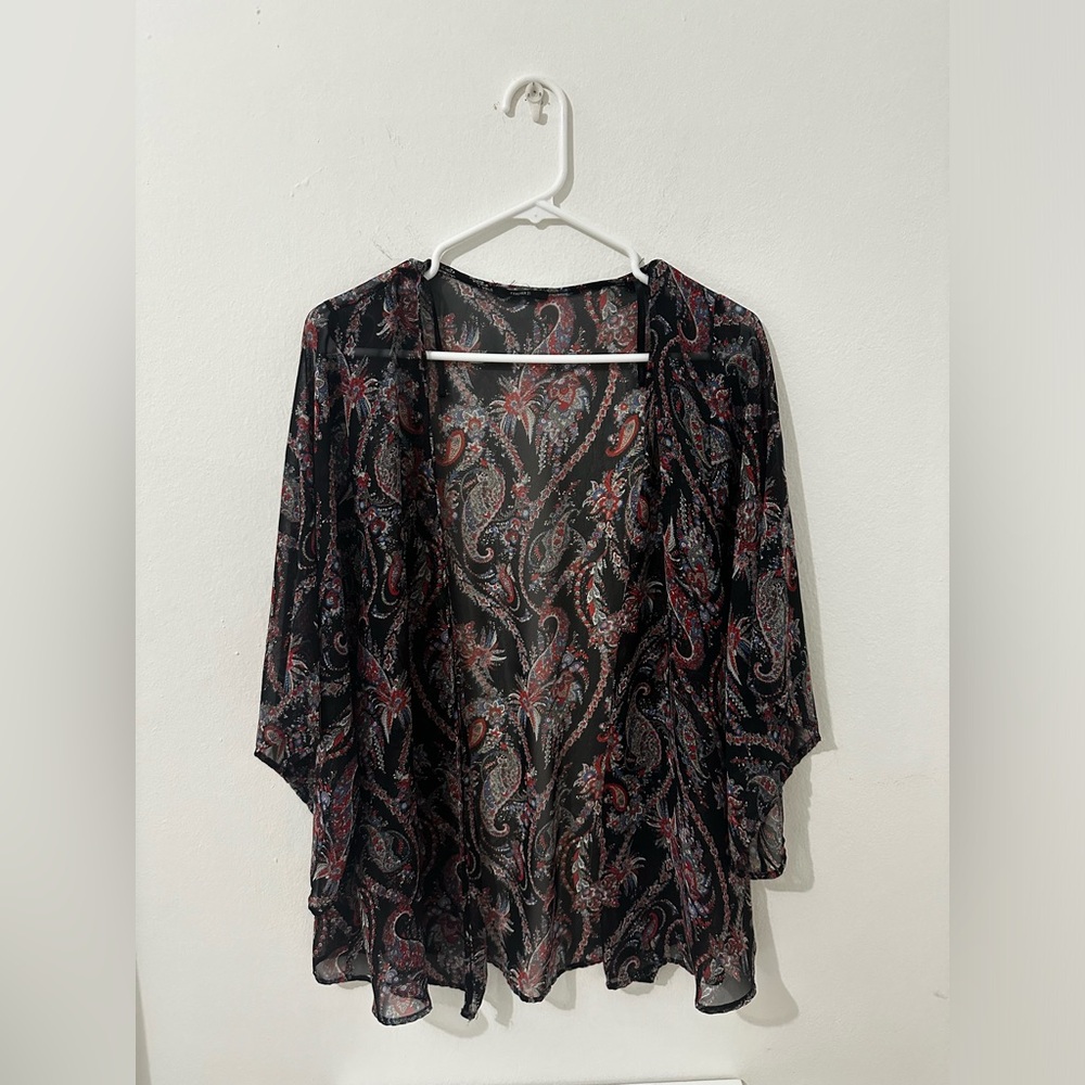 Forever 21 Sheer Kimono / Cover Up